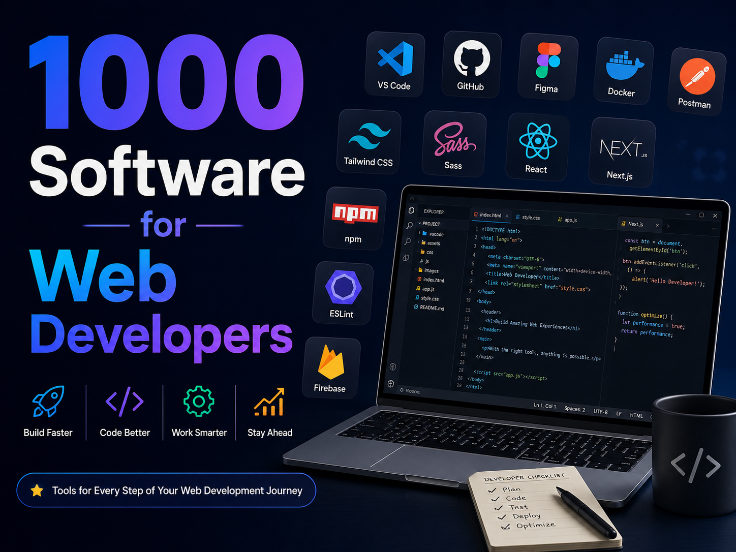 1000 Software for Web Developers