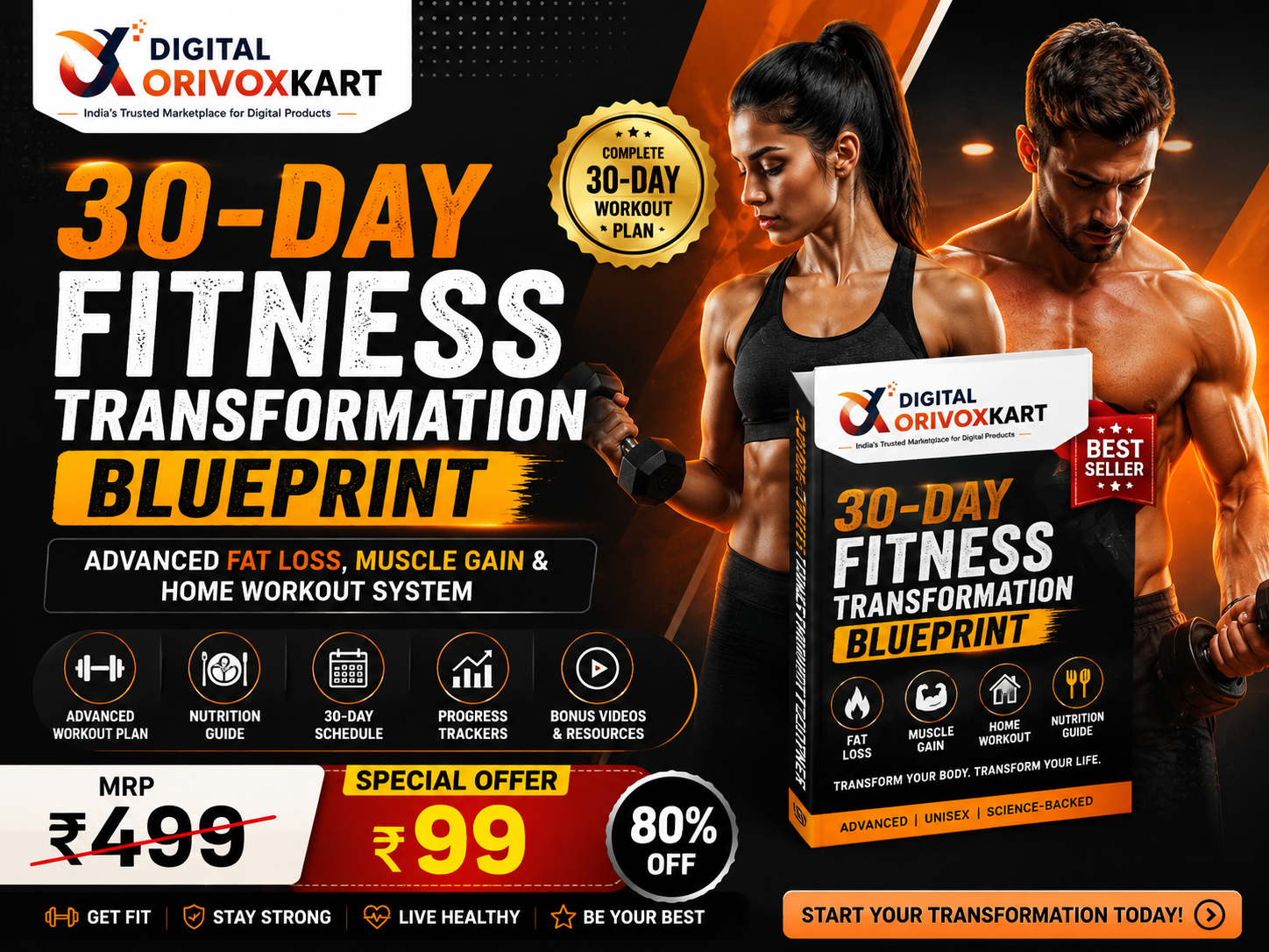 30-Day Fitness Transformation Blueprint